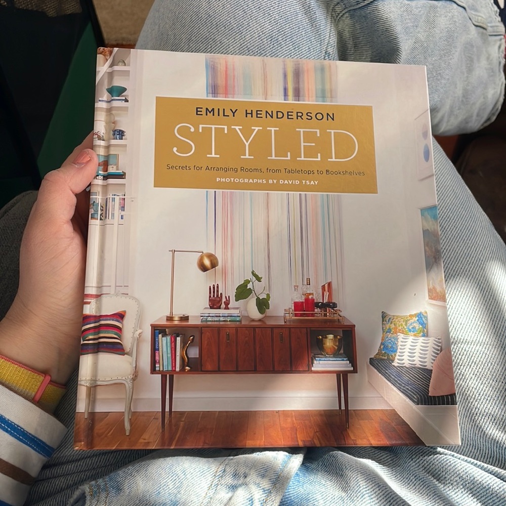 Styled Book by Emily Henderson